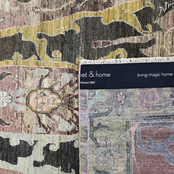 Pink Alchemy Traditional Wool Rug - 8'8" x 11'11"