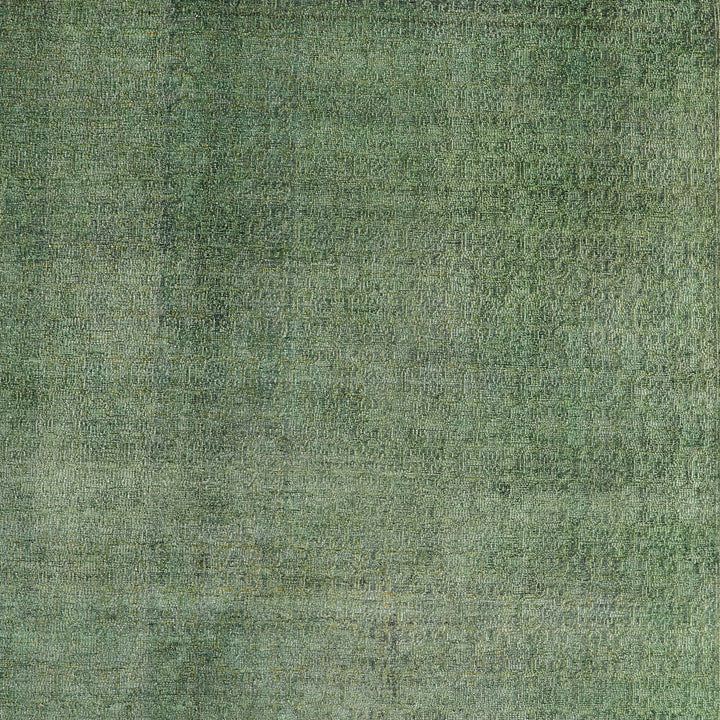 Teal Alchemy Transitional Silk Rug - 8'11" x 11'11"