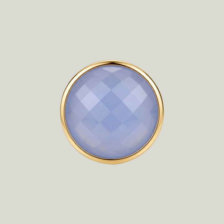Italian Lavender Quartz Cocktail Ring