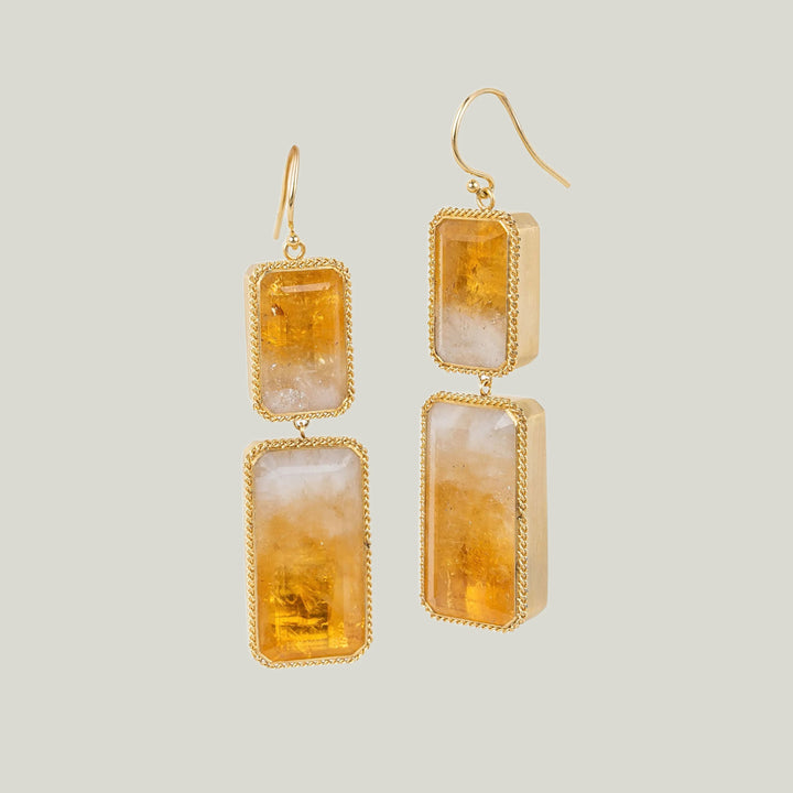 Image for One of a Kind 53.23 cts. Citrine Earrings in 18k