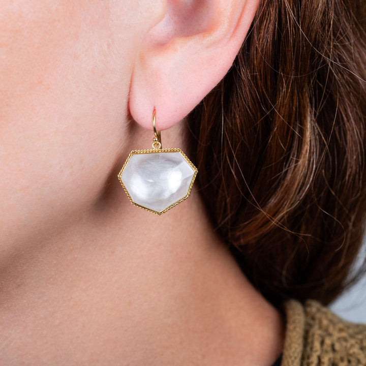 Image for 34.2 cts. Rock Crystal earrings in 18k