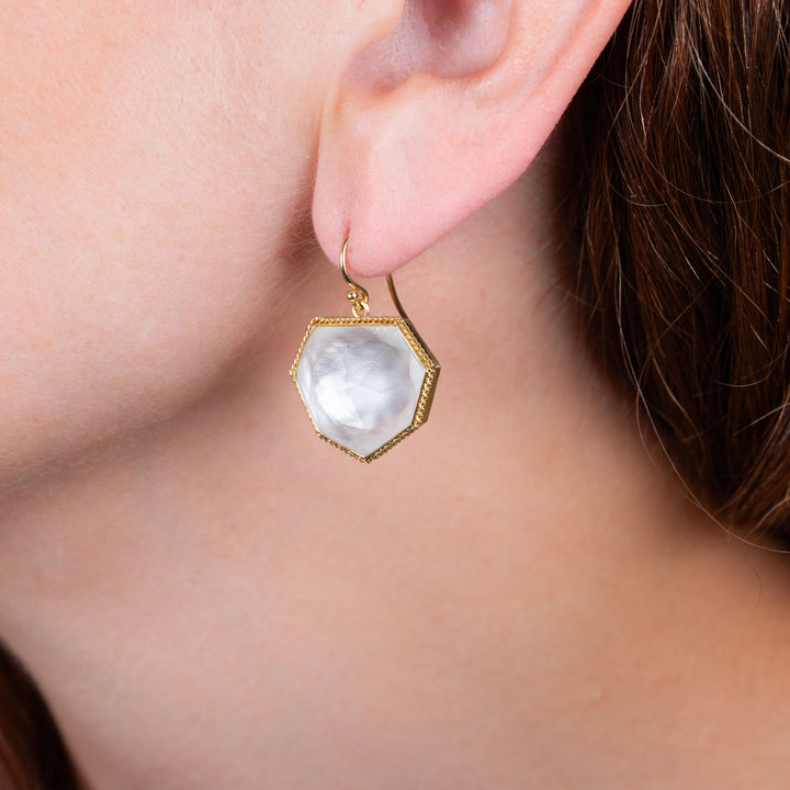 Image for 34.2 cts. Rock Crystal earrings in 18k