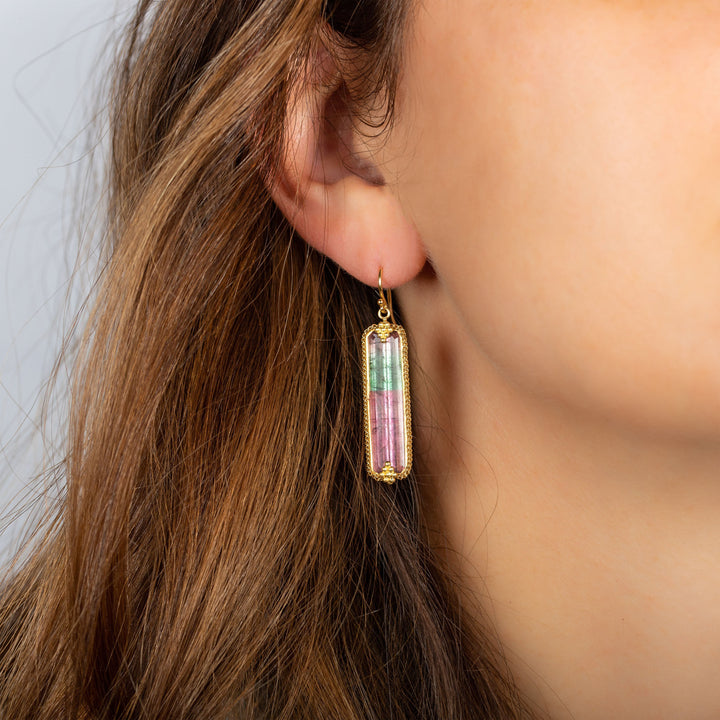 Image for 25.24 cts. Tourmaline Earrings in 18k