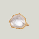 Image for 17.28 cts. Rock Crystal Ring in 18k