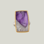 Image for One of a Kind Rectangular Amethyst Ring