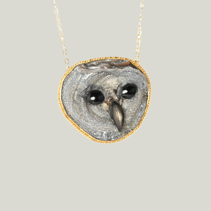 Image for One a Kind Owl Necklace