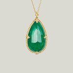 Image for 7.41 cts. Emerlad Necklace in 18k