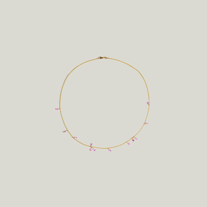 Image for Pink Briolette Necklace