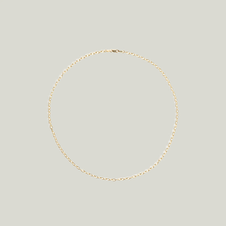 Image for Oval Cable chain 18" Fannie Thomas