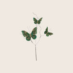 Image for Faux Feather Butterfly Spray
