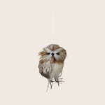 Image for Faux Fur Owl Ornament