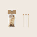 Image for Star Single Use Bamboo Picks