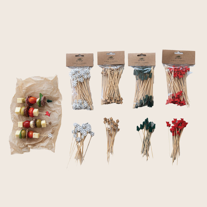 Image for Tree Single Use Bamboo Picks