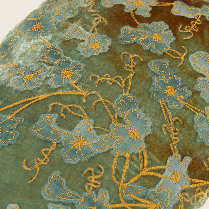 Image for Azura Silk Velvet Lumbar Pillow