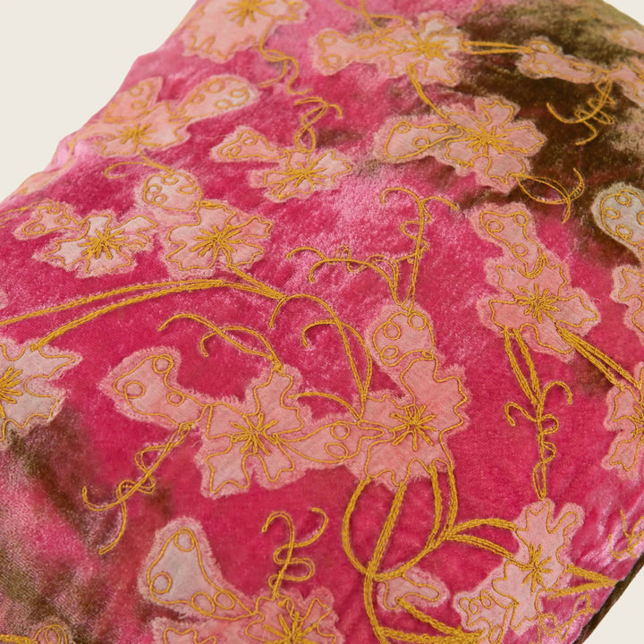 Image for Azura Silk Velvet Lumbar Pillow