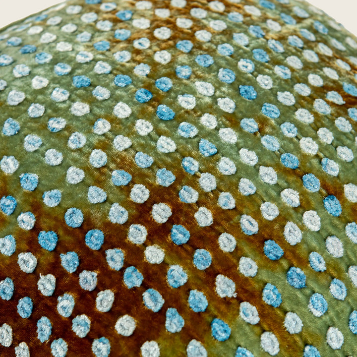 Image for Dotty Silk Velvet Pillow