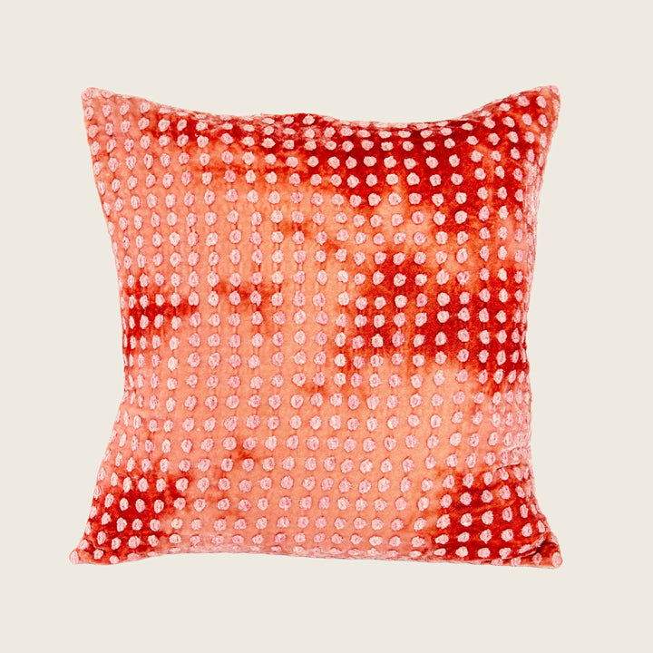 Image for Dotty Silk Velvet Pillow