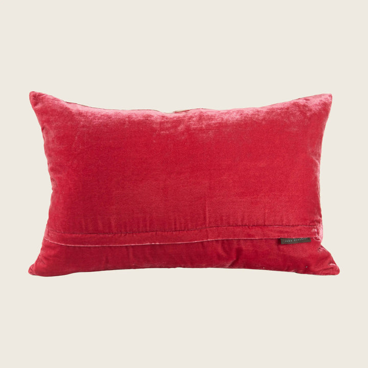Image for Hello Silk Velvet Lumbar Pillow