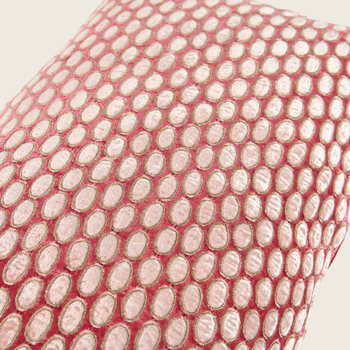 Image for Hello Silk Velvet Lumbar Pillow