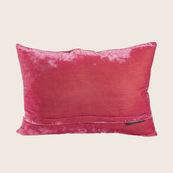 Image for Milva Silk Velvet Lumbar Pillow