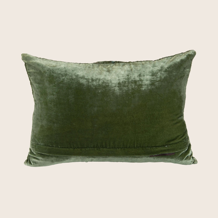 Milva Silk Velvet Lumbar Pillow