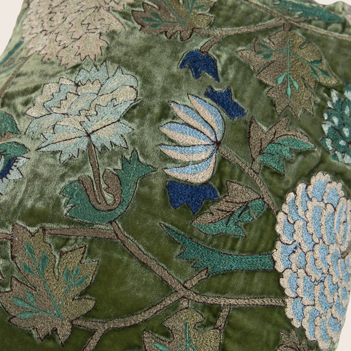 Image for Milva Silk Velvet Lumbar Pillow