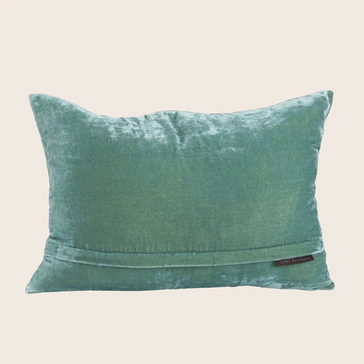 Image for Milva Silk Velvet Lumbar Pillow