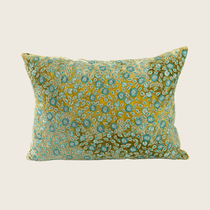 Image for Moira Silk Velvet Lumbar Pillow