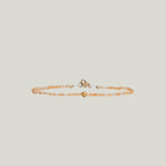 Image for Carnelian + 18Kt Brushed Round Ball Beaded Bracelet MS 426