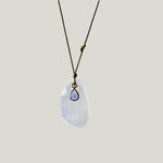 Image for Moonstone + Tanzanite Sandpiper Necklace MS 426