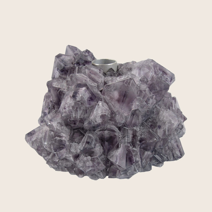 Crystal Candlestick Holder