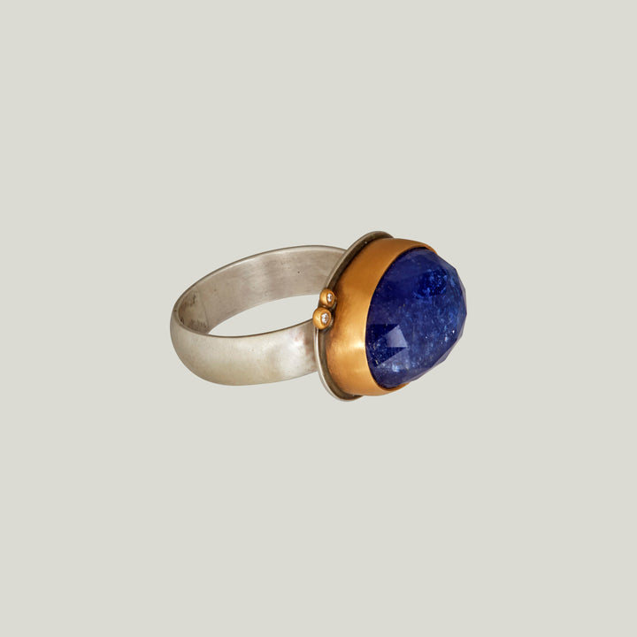Rosecut Tanzanite Ring