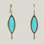 Chrysocolla Druzy Earrings