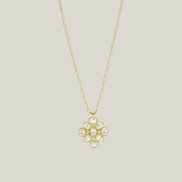 Mosaic Fleur Pendant