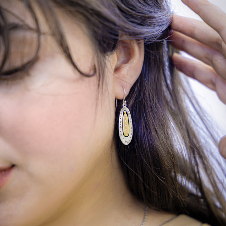 Shooting Star Diamond Earrings