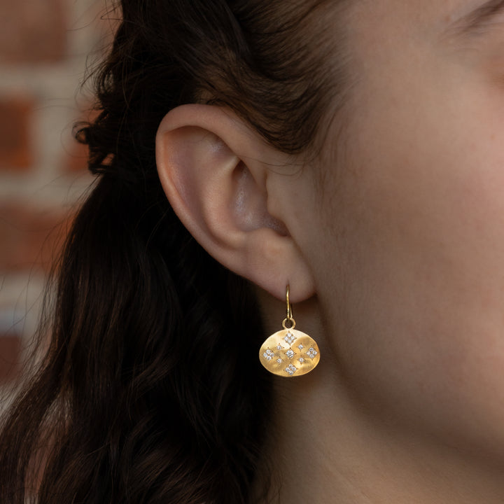 Moon and Star Earrings