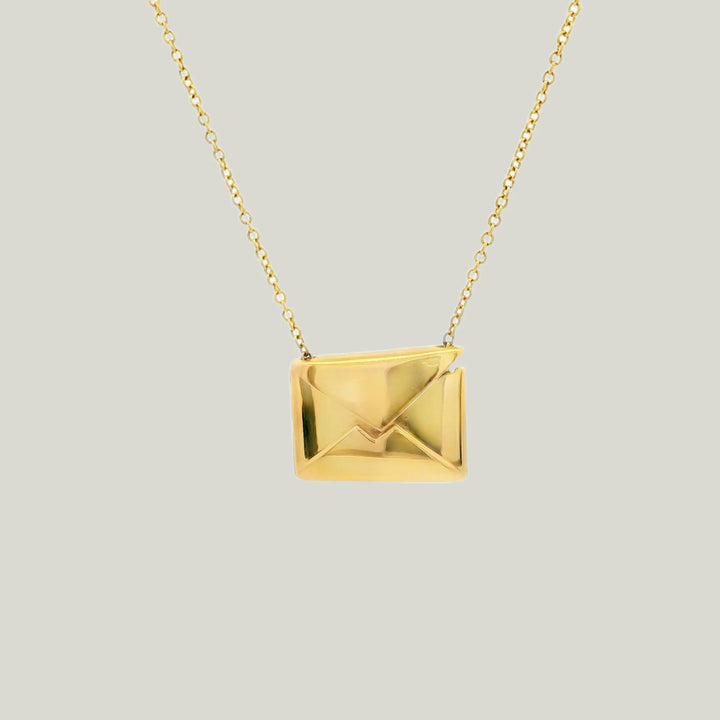 Tiffany & Co. Love Letter Pendant Necklace