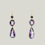Victorian Amethyst Drop Earrings