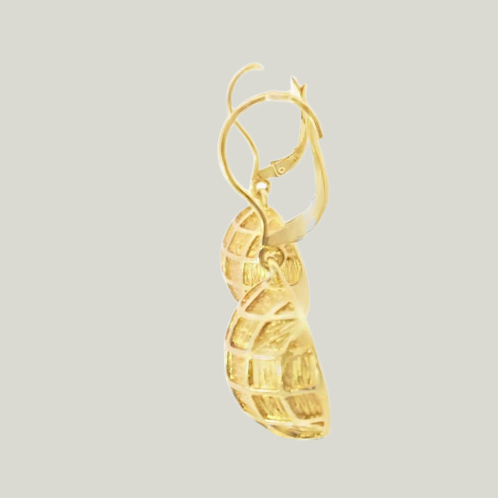 18K Dangle Verdura Earrings