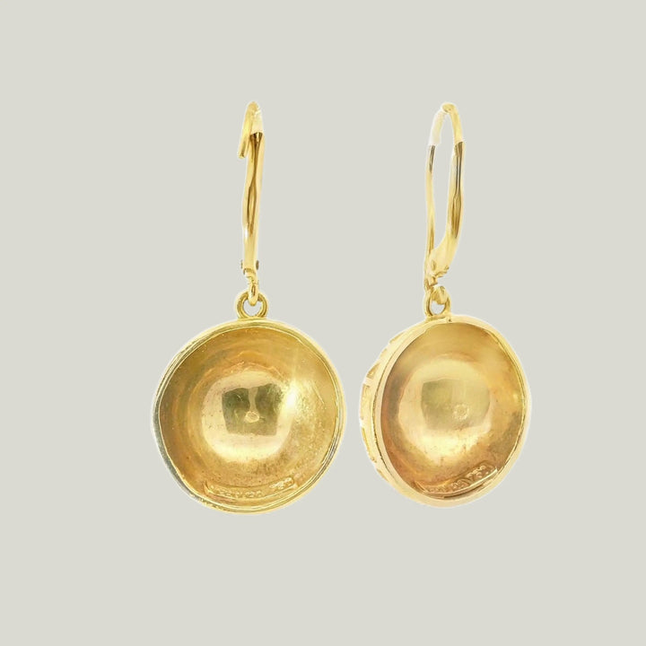 18K Dangle Verdura Earrings