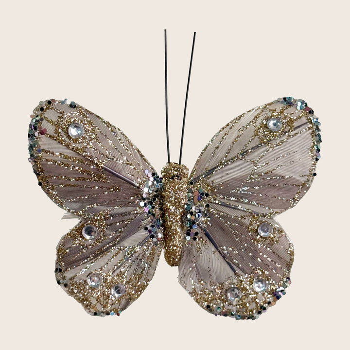Feather Butterfly Ornament