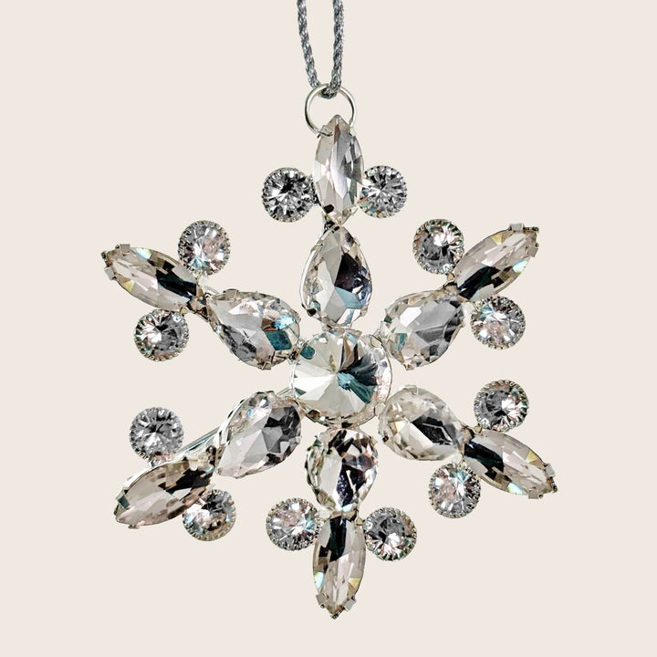 Diamond Snowflake Ornament