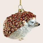 Glass Hedgehog Ornament
