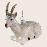 Glass Goat Ornament