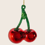 Glass Cherries Ornament