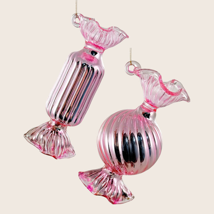 Glass Candy Ornament Rectangle