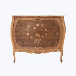 Vintage European Floral Inlay Dresser