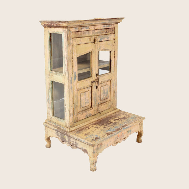 Vintage Painted Prayer Table