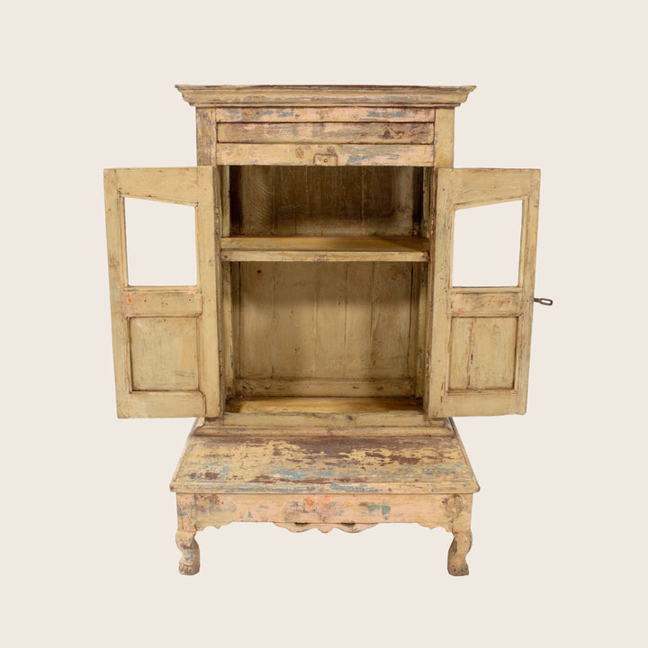 Vintage Painted Prayer Table