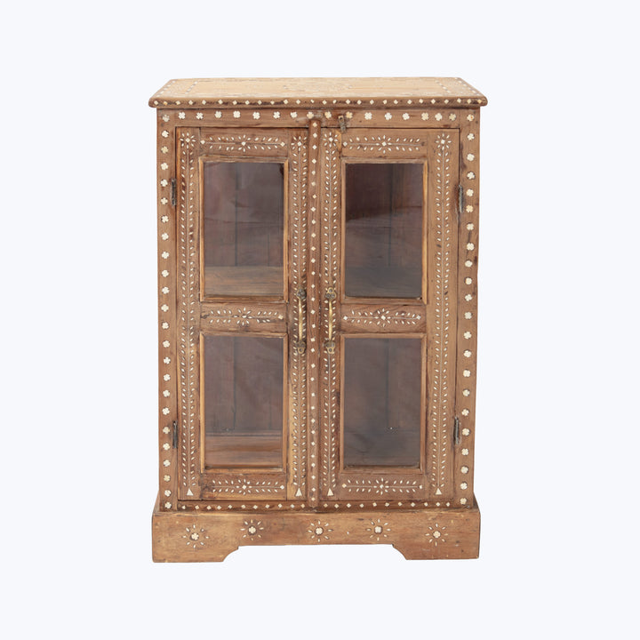 Vintage Inlay Small Cabinet
